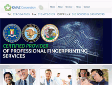 Tablet Screenshot of dmazcorp.com